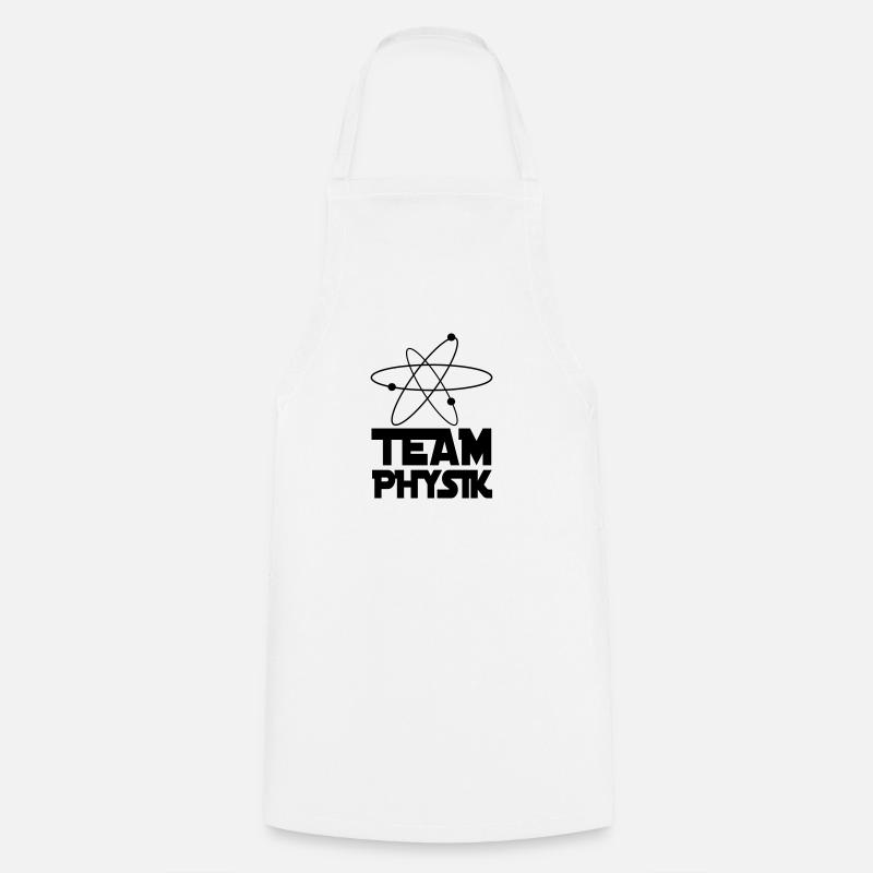 Team Physik - Kochschürze - Weiß
