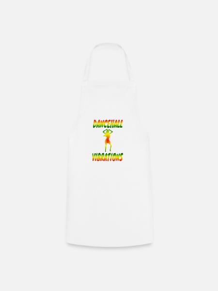 Dancehall - Kochschürze - Weiß