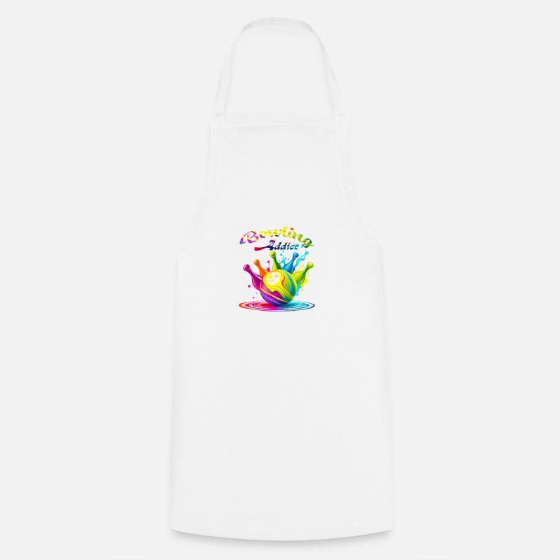 Bowling addict - Tablier de cuisine - blanc