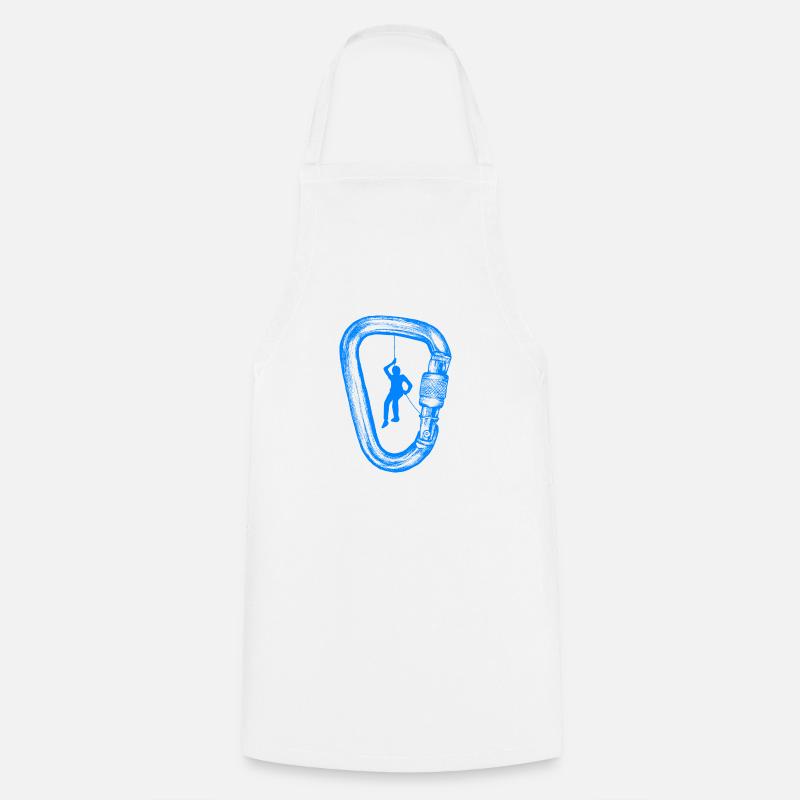 climber - Cooking Apron - white