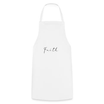 L’espoir de Faith - Tablier de cuisine - blanc - Devant - AI Model Male 185 dark (185cm)
