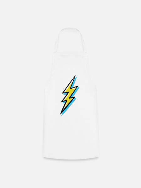 Vanguard Style Lightning - Cooking Apron - white