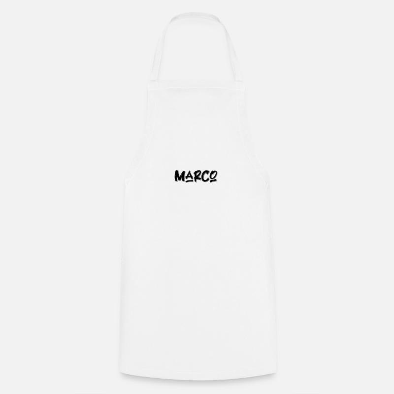 marco's edition - Cooking Apron - white