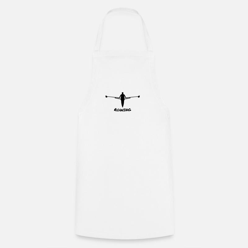 Rowing, Rower - Tablier de cuisine - blanc