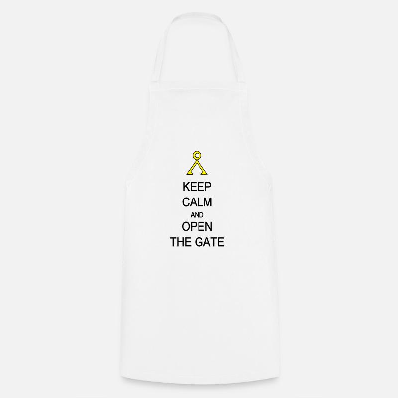 Open the Gate - Tablier de cuisine - blanc