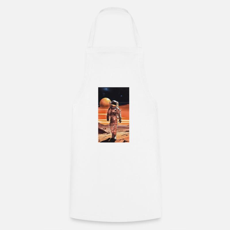The Last Martian - Cooking Apron - white