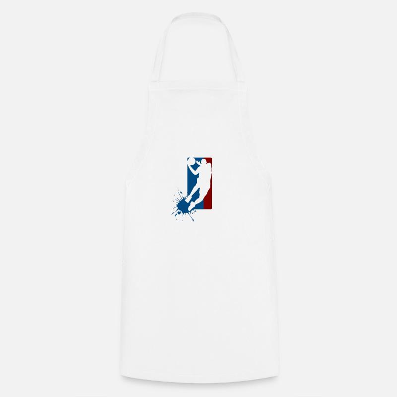 basketball - Cooking Apron - white