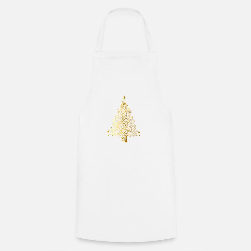 gold Gran - Cooking Apron - white