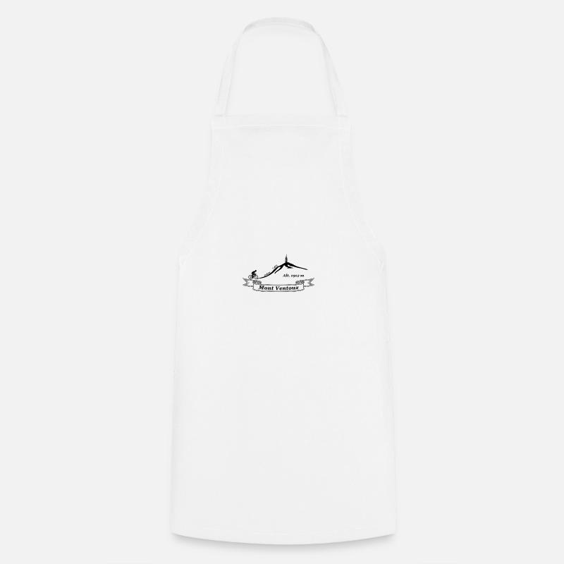 Mont Ventoux - Cooking Apron - white