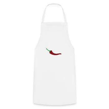 Chili - Cooking Apron - white - Front - AI Model Male 185 dark (185cm)
