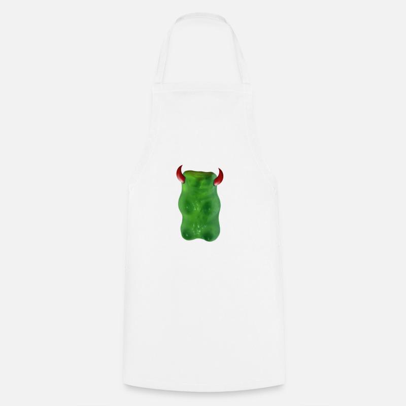 Gummibärchen Devil - Kochschürze - Weiß