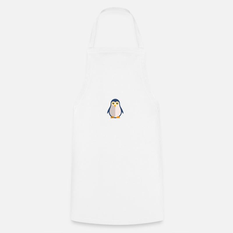 pingouin - Tablier de cuisine - blanc