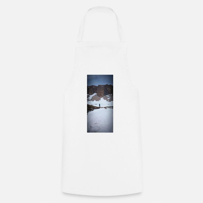 Immensité du paysage - Tablier de cuisine - blanc