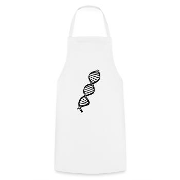 DNA - Cooking Apron - white - Front - AI Model Male 185 dark (185cm)