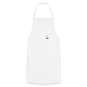 Pommes Prinzessin - Kochschürze - Weiß - Vorne - AI Model Male 185 dark (185cm)