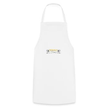 Teacher School Education Teaching Lessons Fun - Cooking Apron - white - Front - AI Model Male 185 dark (185cm)