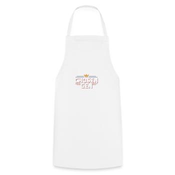 Selected Generation Christian Gamer Design - Cooking Apron - white - Front - AI Model Male 185 dark (185cm)