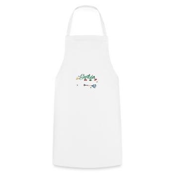 Garden Kings Jardinier Jardinier Dictons Dames - Tablier de cuisine - blanc - Devant - AI Model Male 185 dark (185cm)