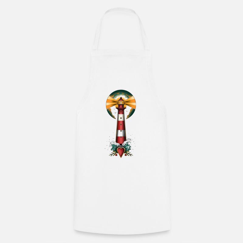 Phare - Tablier de cuisine - blanc