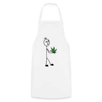 Hobby Gardener Figurine Stick - Tablier de cuisine - blanc - Devant - AI Model Male 185 dark (185cm)