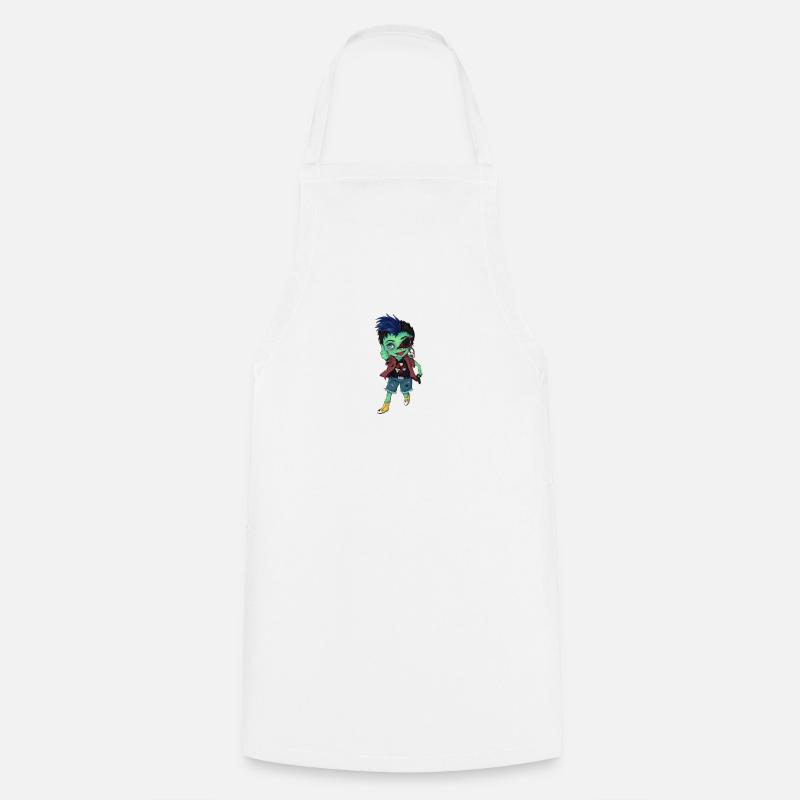 Chibime - Cooking Apron - white