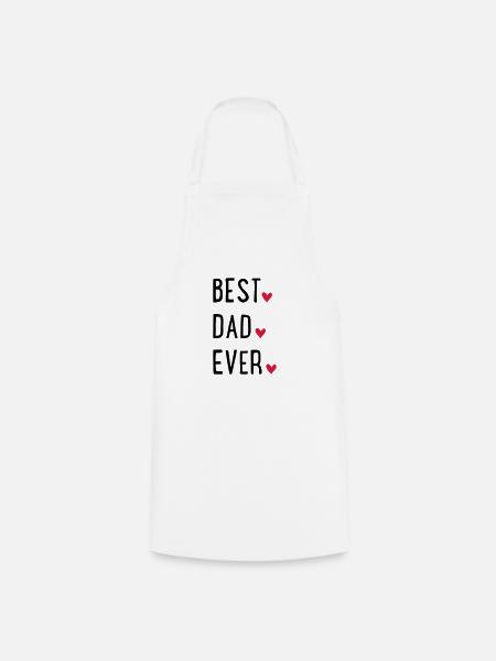 Best Dad ever - Kochschürze - Weiß