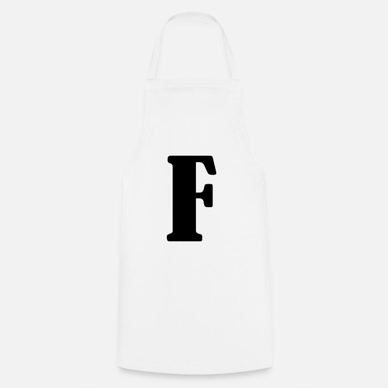 F - Kochschürze - Weiß