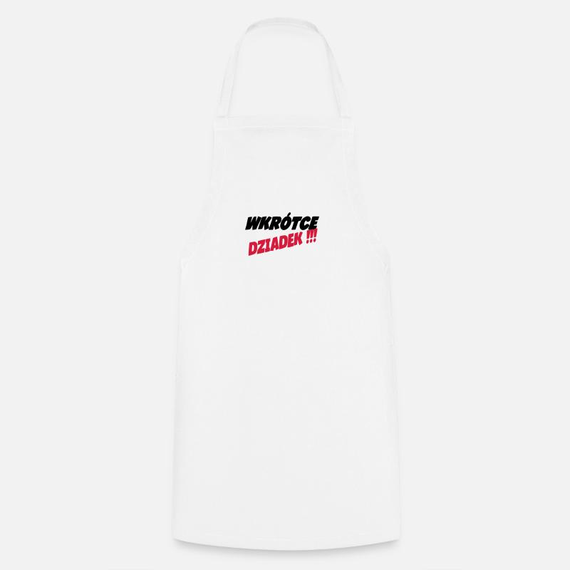 Dziadek - Cooking Apron - white