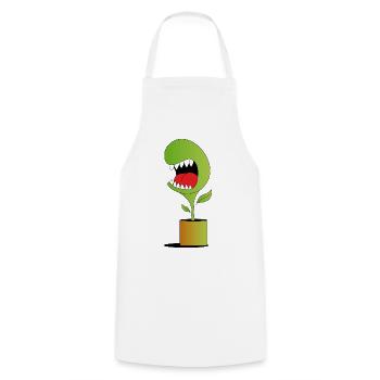 Plant - Cooking Apron - white - Front - AI Model Male 185 dark (185cm)