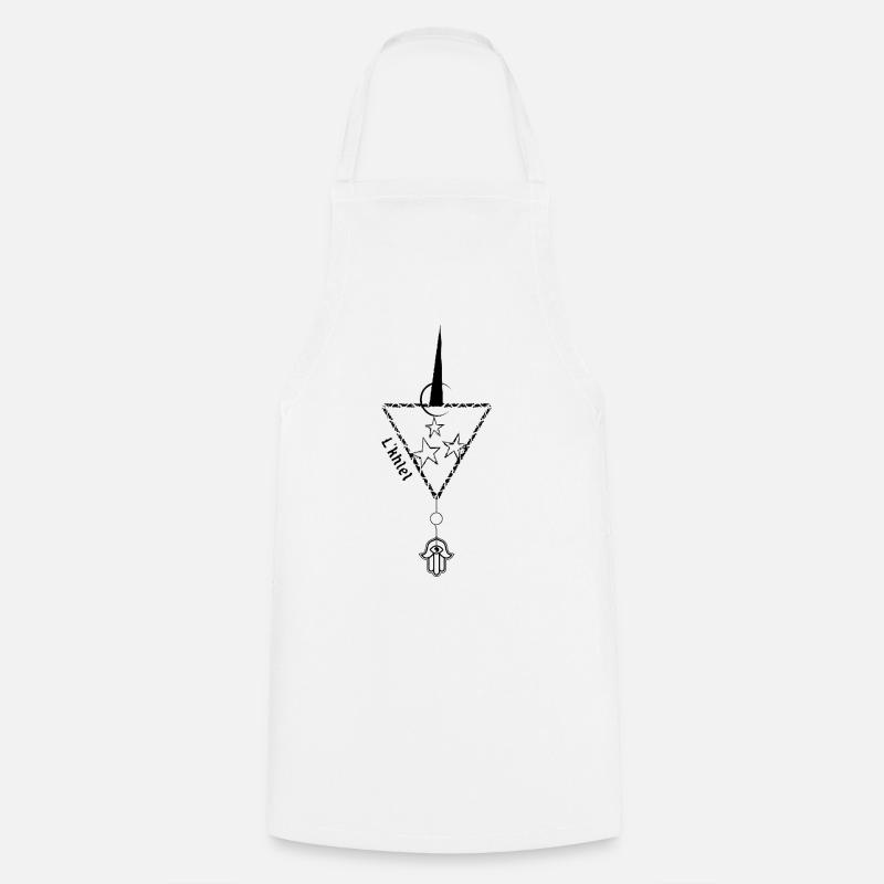 L'EKHLEL - Tablier de cuisine - blanc
