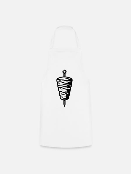 Döner Symbol - Kochschürze - Weiß