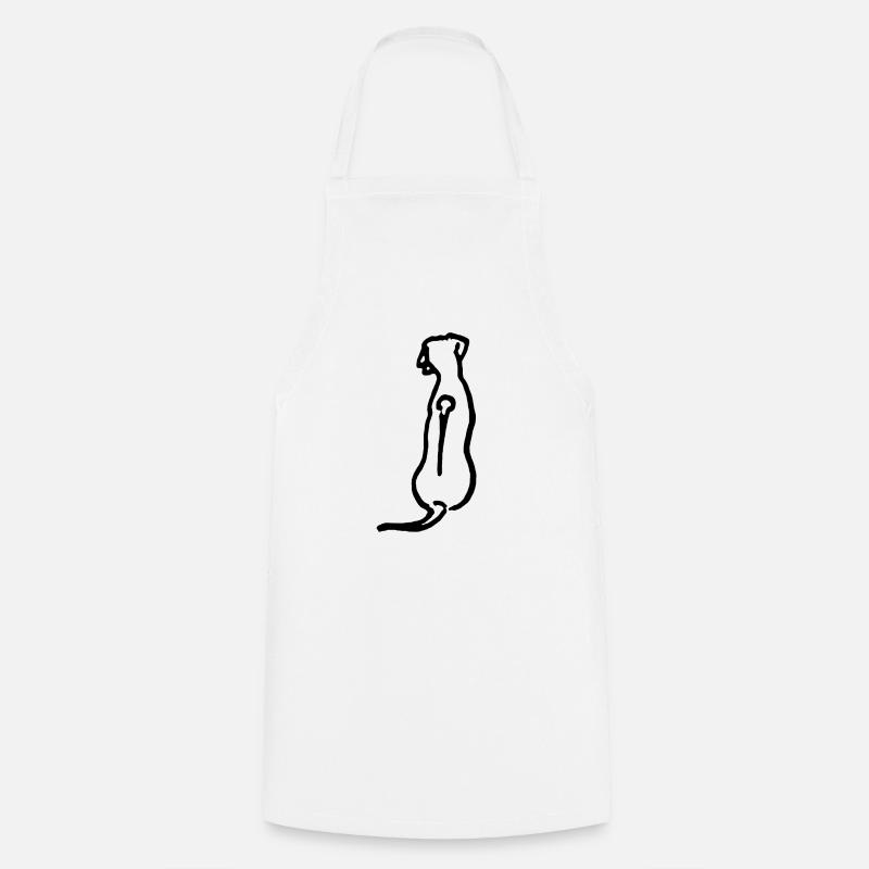 Rhodesian Ridgeback - Cooking Apron - white