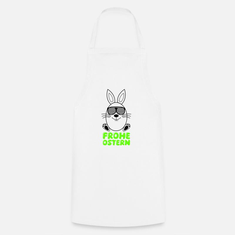 frohe ostern - Kochschürze - Weiß