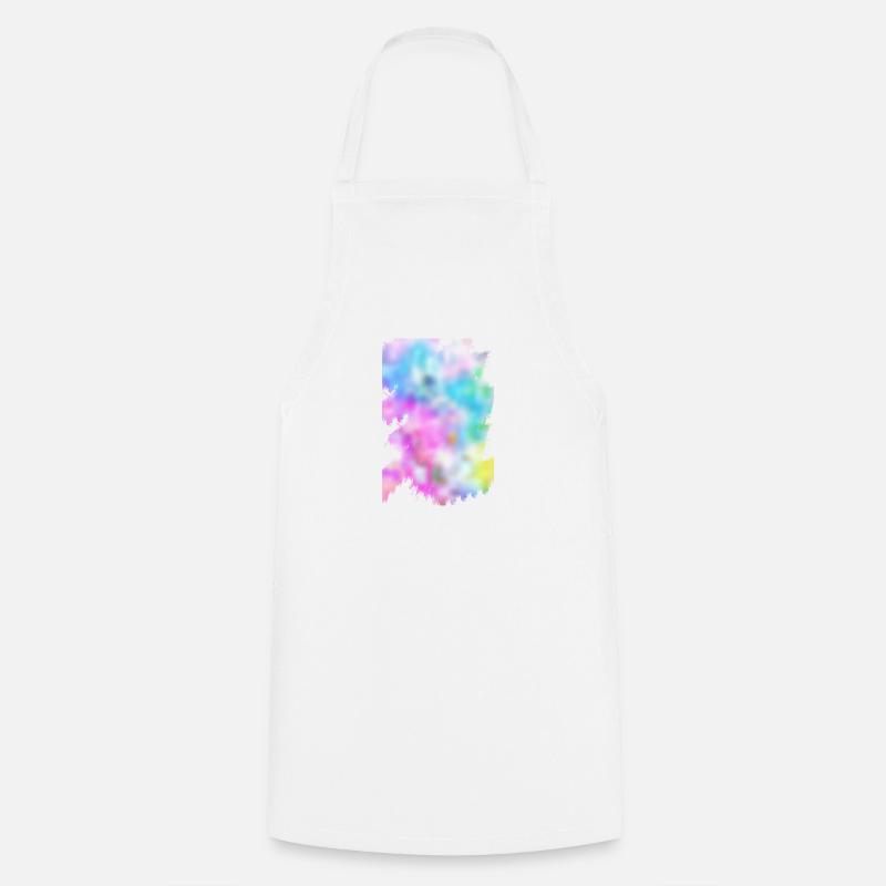 Couleurs - Tablier de cuisine - blanc