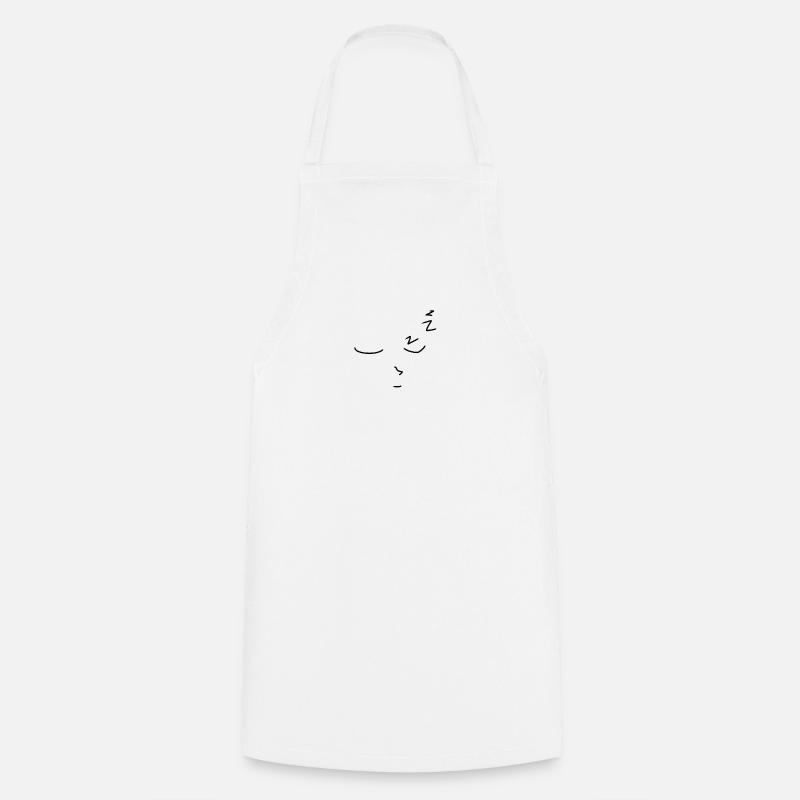 Dormir - Tablier de cuisine - blanc