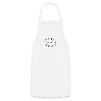 Athletics, Track and Field, Decathlon - Tablier de cuisine - blanc - Devant - AI Model Male 185 dark (185cm)