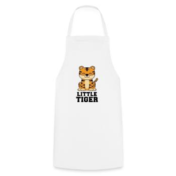LITTE TIGER - Kochschürze - Weiß - Vorne - AI Model Male 185 dark (185cm)