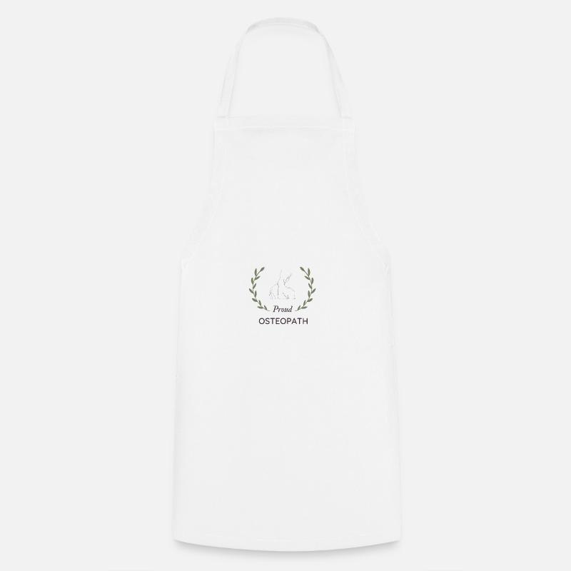 Osteopathy Osteopath - Cooking Apron - white
