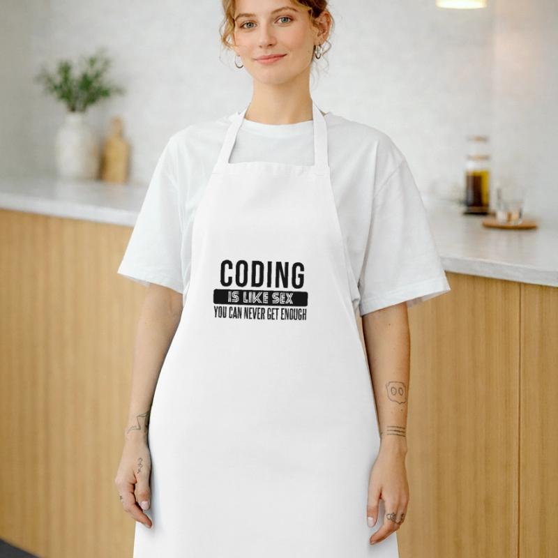 Coding Statement – Provocative Developer Design Cooking Apron