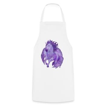 Pégase - Tablier de cuisine - blanc - Devant - AI Model Male 185 dark (185cm)