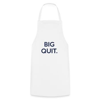 Big quit - Tablier de cuisine - blanc - Devant - AI Model Male 185 dark (185cm)