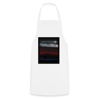 Rothko style in digital colors - Cooking Apron - white - Front - AI Model Male 185 dark (185cm)