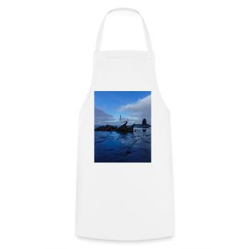 naufrage - Tablier de cuisine - blanc - Devant - AI Model Male 185 dark (185cm)