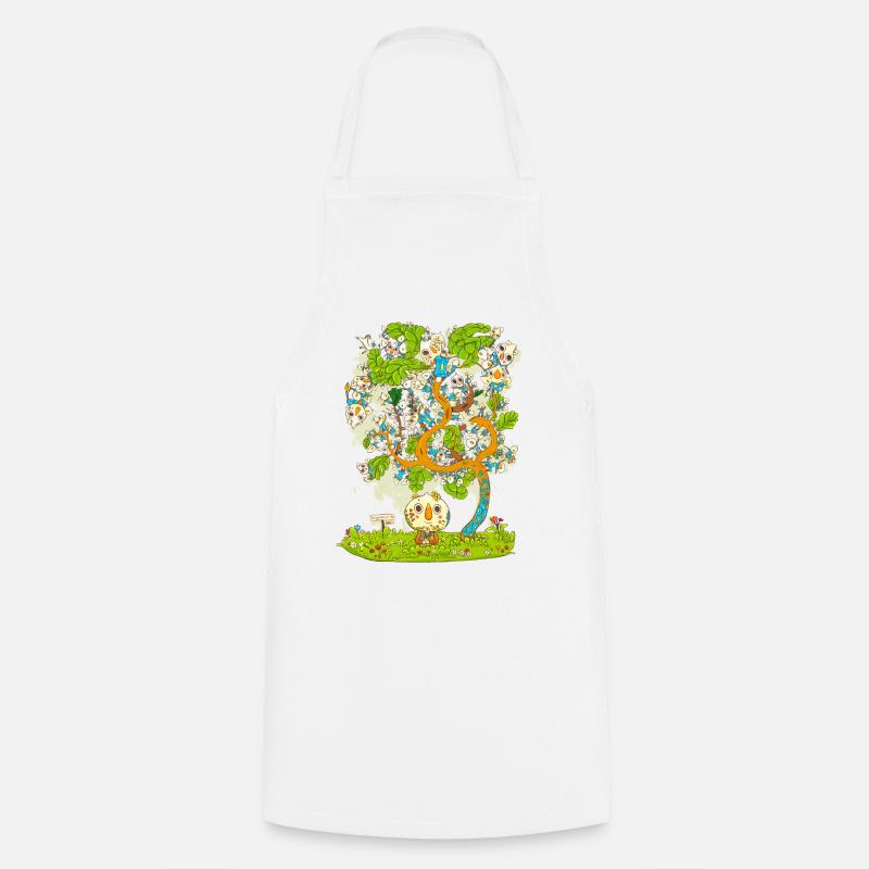 Onion tree - Cooking Apron - white