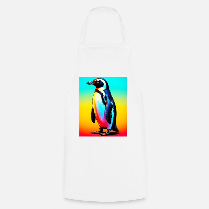 pingouin - Tablier de cuisine - blanc