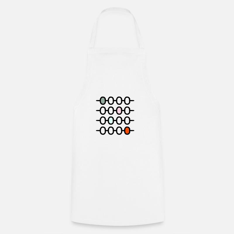ABACUS - Tablier de cuisine - blanc