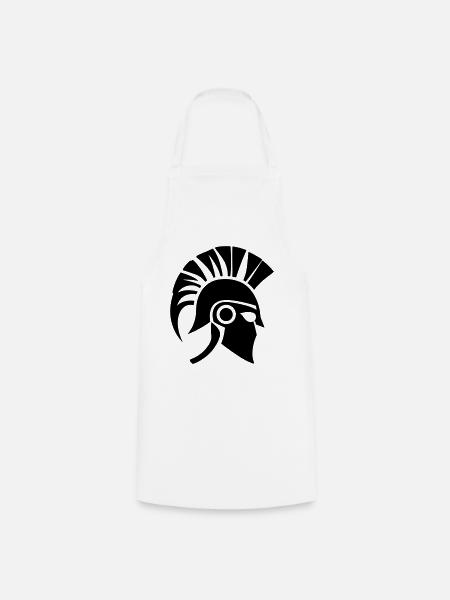 Sparta Spartanischer Krieger - Kochschürze - Weiß