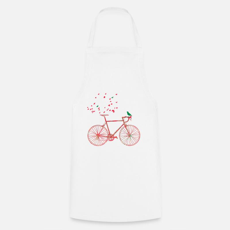fahrrad e 91 - Kochschürze - Weiß