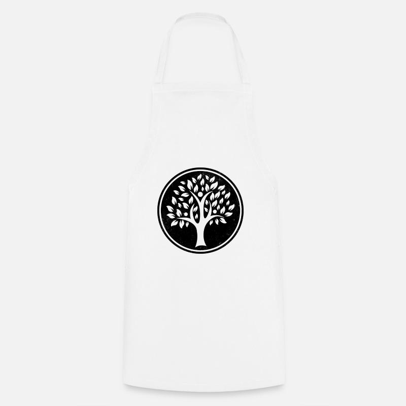 Baum Symbol Mutter Erde Geschenk - Kochschürze - Weiß