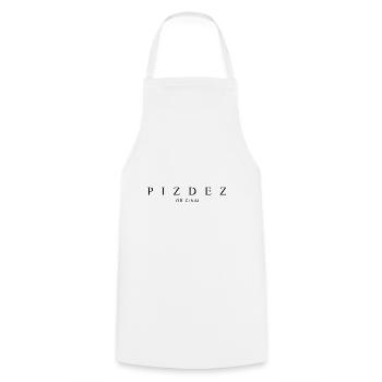 Pizdez Original Russia Russland Geschenk - Kochschürze - Weiß - Vorne - AI Model Male 185 dark (185cm)